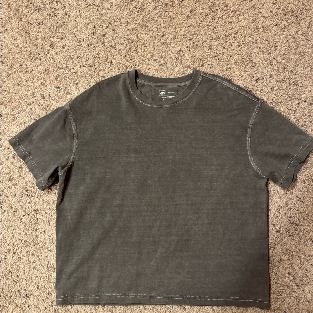 Simons Le31 Faded Grey Boxy Short Sleeve Tee Size Small